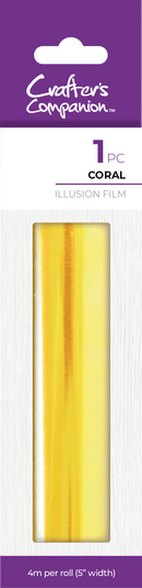 Crafters Companion Illusion Film Coral - Craftywaftyshop