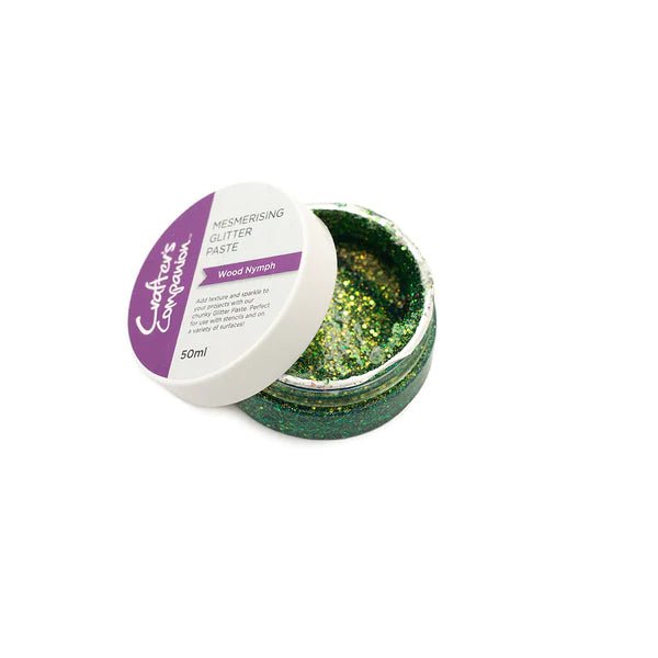 Crafters Companion Mesmerising Glitter Paste Wood Nymph - Craftywaftyshop