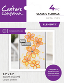 Crafters Companion Metal Die Classic Florals - Craftywaftyshop