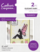 Crafters Companion Metal Die Elegant Fairy - Craftywaftyshop