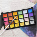 Crafters Companion Shimmer Watercolour Palette Moonbeam - Craftywaftyshop