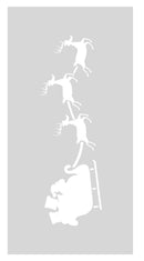 Crafters Companion Stencil Set - Feeling Festive - Craftywaftyshop