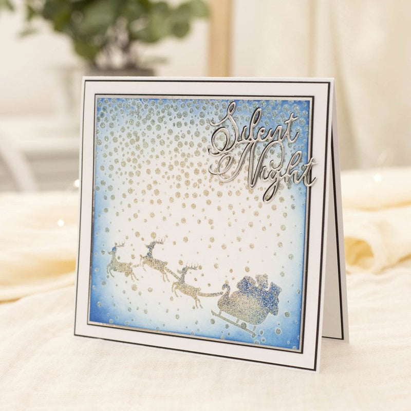 Crafters Companion Stencil Set - Feeling Festive - Craftywaftyshop