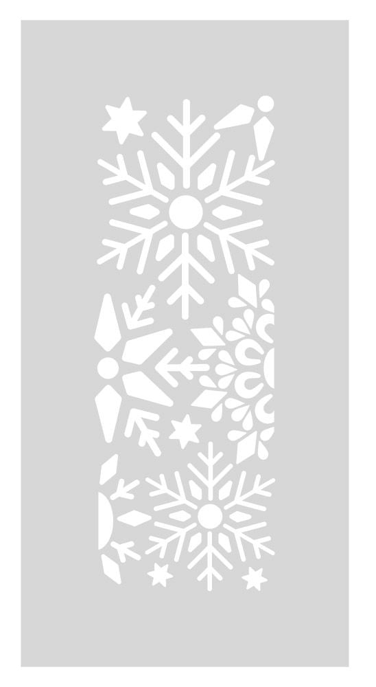 Crafters Companion Stencil Set - Graceful Snowflakes - Craftywaftyshop