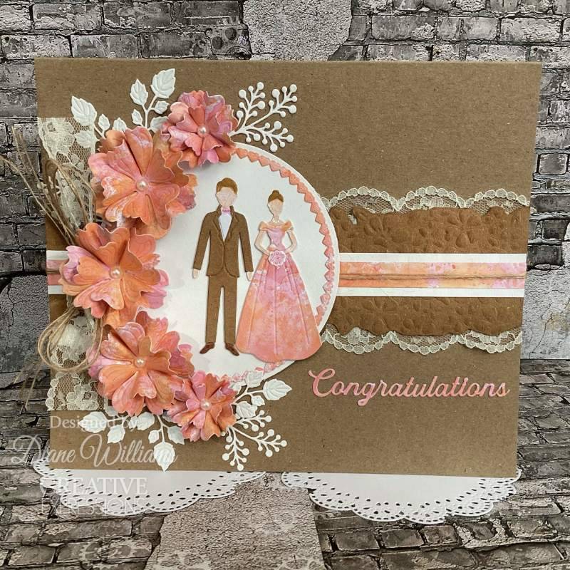 Creative Expressions Jamie Rodgers Everlasting Love Perfect Couple Craft Die - Craftywaftyshop