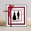 Creative Expressions Jamie Rodgers Everlasting Love Perfect Couple Craft Die - Craftywaftyshop