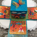 Creative Expressions Jamie Rodgers Fairy Village Floral Dwellings Craft Die - Craftywaftyshop