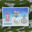 Creative Expressions Jane’s Doodles White Christmas 6 in x 8 in Clear Stamp Set - Craftywaftyshop