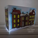 Creative Expressions Jane’s Doodles White Christmas 6 in x 8 in Clear Stamp Set - Craftywaftyshop