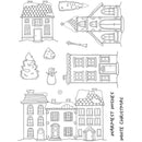 Creative Expressions Jane’s Doodles White Christmas 6 in x 8 in Clear Stamp Set - Craftywaftyshop