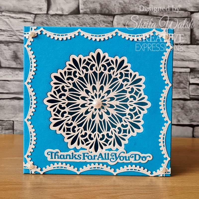 Creative Expressions Sue Wilson Frames & Tags Alice Craft Die - Craftywaftyshop
