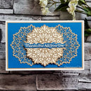 Creative Expressions Sue Wilson Mini Shadowed Sentiments Thanks For All You Do Craft Die - Craftywaftyshop