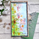 Designer Boutique Festive Fairy Magic DL Rubber Stamp - Craftywaftyshop