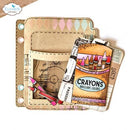 Elizabeth Craft Designs Crayons with Journaling Cards - Craftywaftyshop