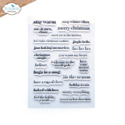 Elizabeth Craft Designs Holiday Treats - Craftywaftyshop