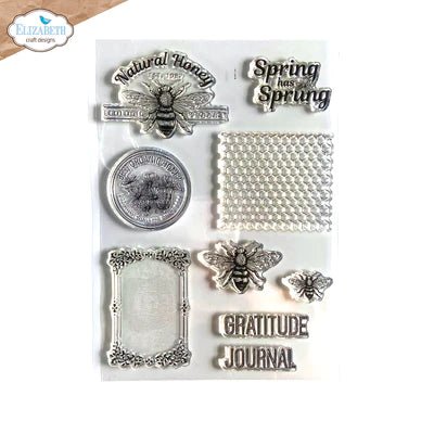 Elizabeth Craft Designs Honeybee Stamp Set - Craftywaftyshop