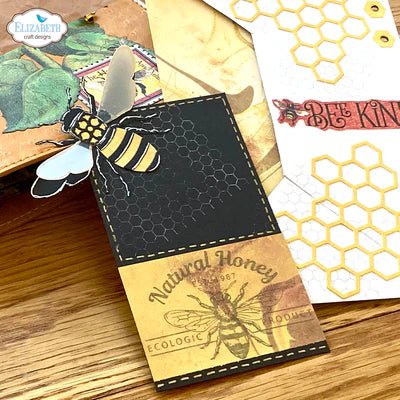 Elizabeth Craft Designs Honeybee Stamp Set - Craftywaftyshop