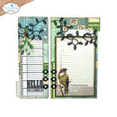 Elizabeth Craft Designs Planner Essentials 53 - Half Tab Page with Christmas Lights - Craftywaftyshop