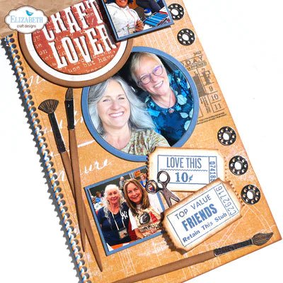 Elizabeth Craft Designs Planner Essentials 56 Tickets and Tabs - Craftywaftyshop