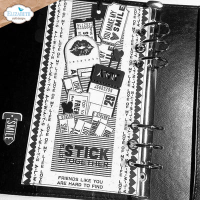 Elizabeth Craft Designs Planner Essentials 56 Tickets and Tabs - Craftywaftyshop
