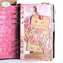 Elizabeth Craft Designs Planner Essentials 57 Heart Overlay - Craftywaftyshop