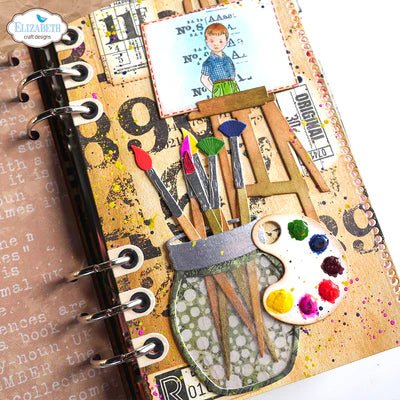 Elizabeth Craft Designs Planner Essentials 59 Art Party - Craftywaftyshop