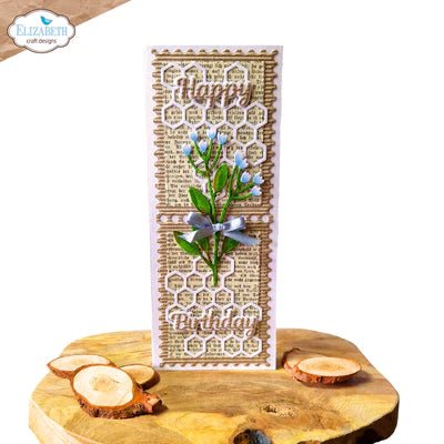 Elizabeth Craft Designs Stemmed Flowers Die Set - Craftywaftyshop
