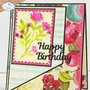 Elizabeth Craft Designs Stemmed Flowers Die Set - Craftywaftyshop