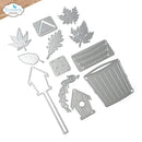 Floral Foliage 1 by Elizabeth Craft Designs - Craftywaftyshop