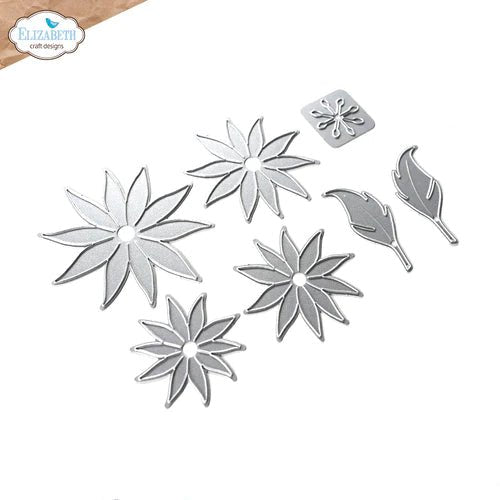 Florals 22 Die Set by Elizabeth Craft Designs - Craftywaftyshop