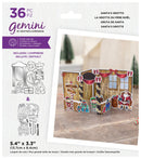Gemini 3D Scene Builder - Stamp and Die - Santas Grotto - Craftywaftyshop