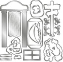 Gemini 3D Scene Builder - Stamp and Die - Santas Grotto - Craftywaftyshop