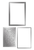 Gemini Deep Border Create-a-Card Die Stylish Swirls by Crafters Companion - Craftywaftyshop