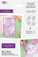 Gemini Door Reveal Stamp and Die - Curved by Crafters Companion - Craftywaftyshop