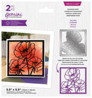 Gemini - Framed Floral Create A Card Die - Blushing Poppy - Craftywaftyshop