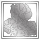 Gemini - Framed Floral Create A Card Die - Blushing Poppy - Craftywaftyshop