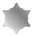 Gemini Metal Die Elements Lace Edge Star - Craftywaftyshop