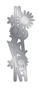 Gemini Scattered Corners & Borders Die Boho Dreams by Crafters Companion - Craftywaftyshop