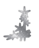 Gemini Scattered Corners & Borders Die Dazzling Stars by Crafters Companion - Craftywaftyshop