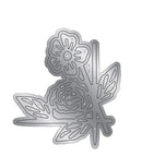 Gemini Scattered Corners & Borders Die Floral Meadow by Crafters Companion - Craftywaftyshop