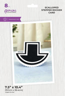 Gemini Stepper Create A Card Scalloped Stepper Rocker Card Die by Crafters Companion - Craftywaftyshop