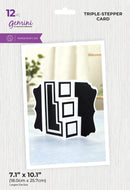 Gemini Stepper Create A Card Triple Stepper Card Die by Crafters Companion - Craftywaftyshop