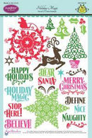 Holiday Magic Clear Stamp Set by Justrite - Craftywaftyshop