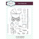 In The Nursery A5 Clear Stamp Set by Creative Expressions - Craftywaftyshop