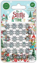 It's Snome Time 2 - Adhesive Snowflakes by Craft Consortium - Craftywaftyshop