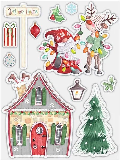 Set Di 10 Ciondoli Metallici Fiocco Di Neve - Collezione It's Snome Time, Argento, Per Creazioni Natalizie E Invernali