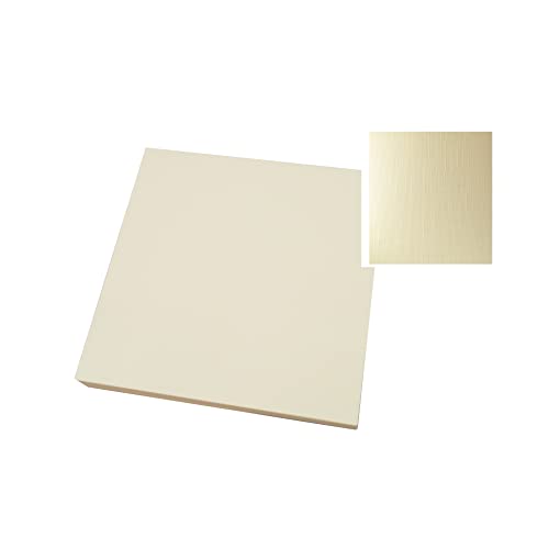 Ivory Linen Card 12 X 12 300 GSM by Craft UK - Craftywaftyshop