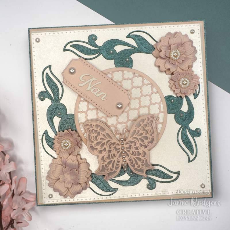 Jamie Rodgers Grand Butterfly by Creative Expressions - Craftywaftyshop