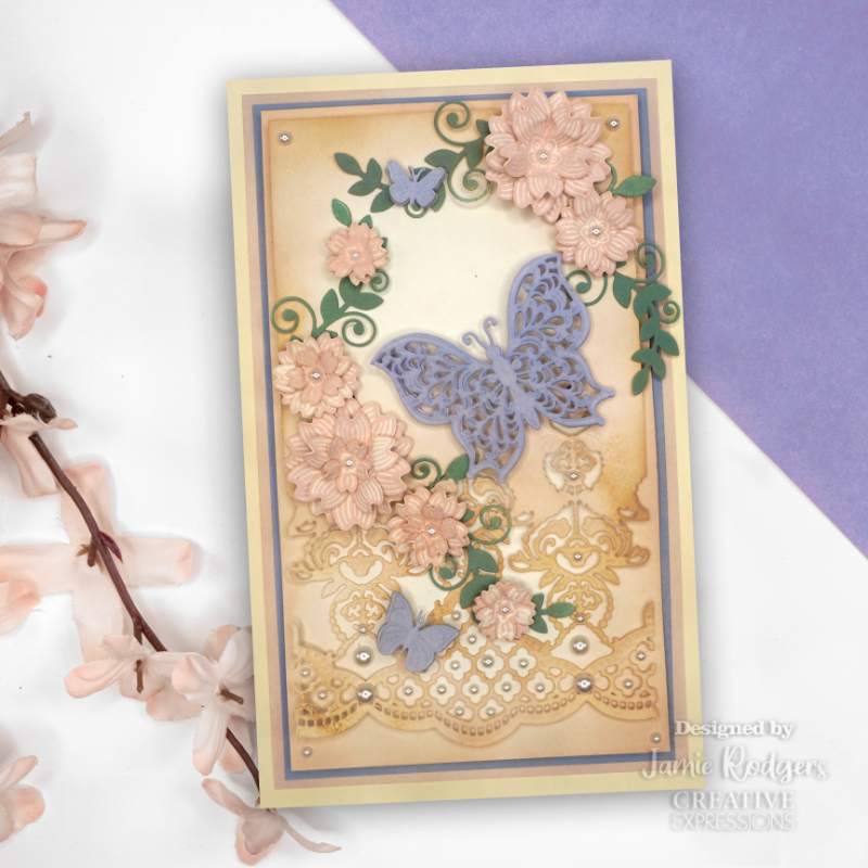 Jamie Rodgers Grand Butterfly by Creative Expressions - Craftywaftyshop