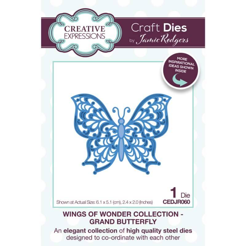 Jamie Rodgers Grand Butterfly by Creative Expressions - Craftywaftyshop